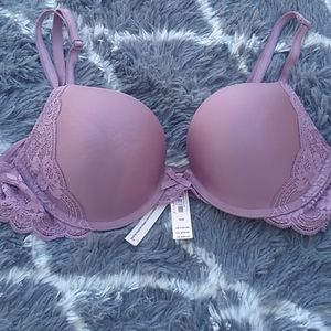 Victoria secret dream angels pushup bra mauve.. NWT size 36 B